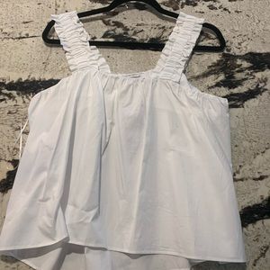 freshman white tank top